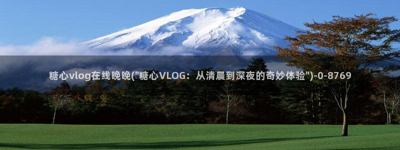 糖心vlog传媒女演员：糖心vlog在线晚晚(\