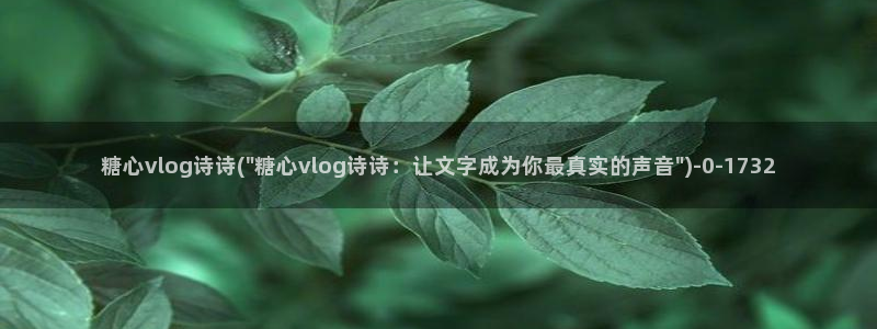 糖心vlog会员身份码：糖心vlog诗诗